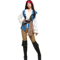 Disfraz de pirata de Halloween de mascarada