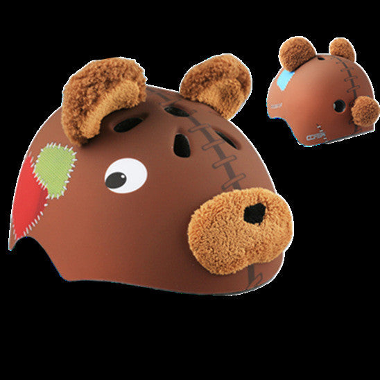 Children's animal cartoon helmet