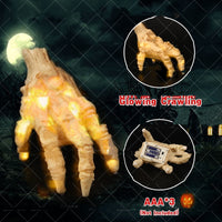 Halloween Electric Luminous Crawling Hand Induction Luminous Decoration
