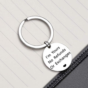 I’m Yours Stainless Steel Keychain