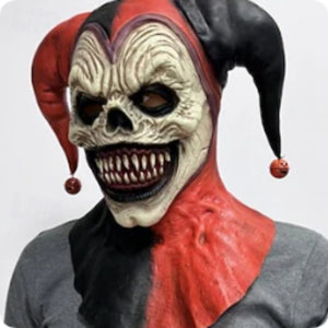 Halloween Joker Clown Jester Mask