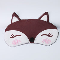 Cartoon Fox Sleeping Eye Mask
