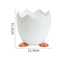 Pen Holder Cracked Chicken Egg Storage Box Multifunctional