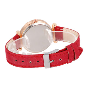 Luxury Watch Bracelet Ring Necklace Earrings Gift Set (5 Pcs)