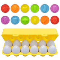 Baby Learning Educational Toy Smart Egg Toy Games Shape Matching Sorters Toys Montessori Eggs Toys For Kids Children
