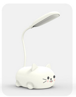 Lampe de nuit à chargement USB LED pour animaux de compagnie de dessin animé
