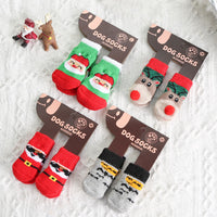 Santa Claus Dog Socks
