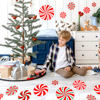 Christmas Peppermint Candy Wall Decals
