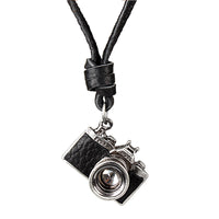 Fashion Clothing Lanyard Nostalgic Camera Pendant
