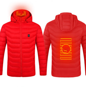 Electric Thermal Heated Winter Jacket (Mens)