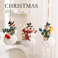 Resin Christmas Tree Ornaments Santa

