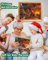 Calendrier de l'Avent Puzzle de Noël 1008 pièces
