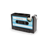 Retro Cassette Tape Multifunctional Pen Holder Creative Office Desktop Stationery Storage Box
