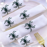 Halloween Spider Napkin Rings (Set of 6)
