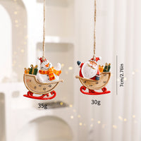 Resin Christmas Tree Ornaments Santa
