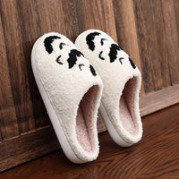 Bat Slippers Halloween Indoor House Shoes For Women Men Soft Plush Cozy
