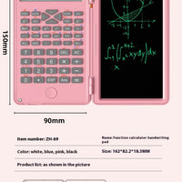 New Scientific Calculator Accounting Special Portable Mini Tablet Computing Machine Handwriting Board Exam Student