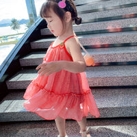 Mesh Strawberry Dress (Child)