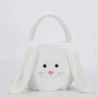 Long Eared Rabbit Easter Bag Basket Plush Gift
