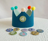 Korean Ins Style Children's Birthday Hat Crown Ball Party Theme Hat Photography Photo Props
