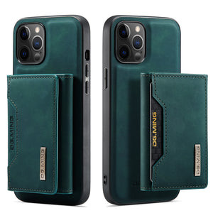 Two-in-one Leather Magnetic Wallet iPhone Case