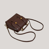 Vintage Buckle Backpack 2-in-1 Crossbody