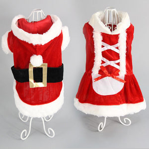 Christmas Pet Dog Clothing Costumes