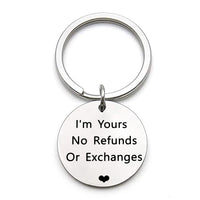 I’m Yours Stainless Steel Keychain

