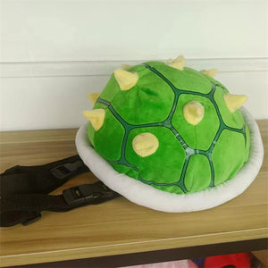 Video Game Turtle Shell Plush Backpack