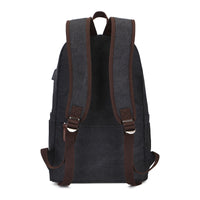 Canvas Backpack With USB