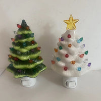 Ceramic Christmas Tree Nightlights