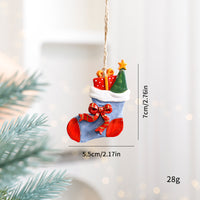 Resin Christmas Tree Ornaments Santa