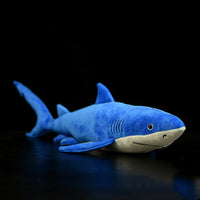 Jolie poupée de requin bleu
