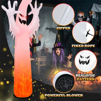 12 Feet Halloween Inflatable \Ghost Decoration
