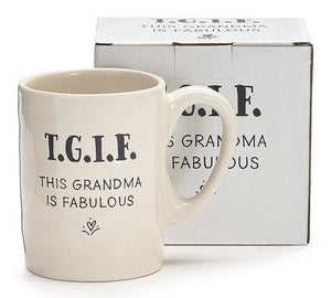 T.G.I.F Grandma Mug
