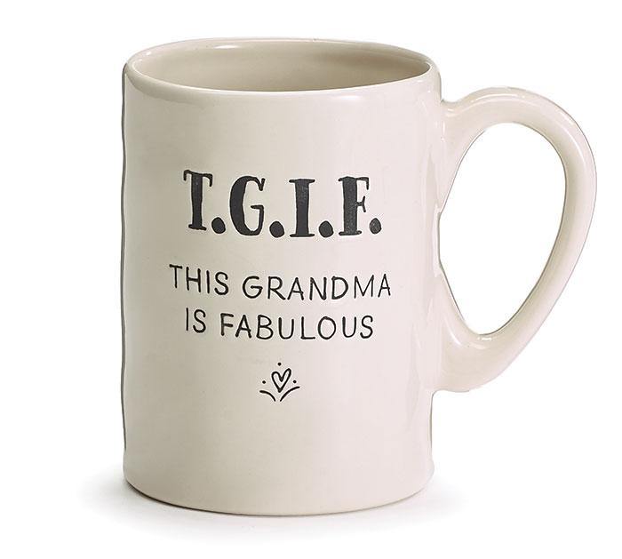 T.G.I.F Grandma Mug