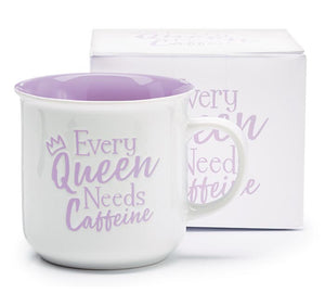 Every Queen Needs Caffeine Mug
