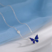Color-changing Butterfly Novelty Mood Necklace