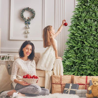 4ft PE PVC Hybrid Automatic Tree Steel Wire Wire Artificial Christmas Tree