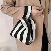 Knitted Mini Tote Bag
