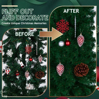Christmas Artificial Tree Archway Decoration, Realistic PVC Holiday Tree Arch Frame For Outdoor Indoor Room Festival Party Wedding Garden, Roof Top
