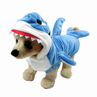 Disfraz de tiburón para mascota