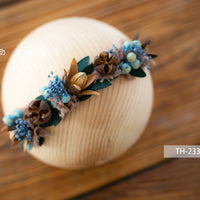 Newborn Headwear Baby Kids Camera Shooting Decoration Artificial Flowers Studio Photography Props Accessories
