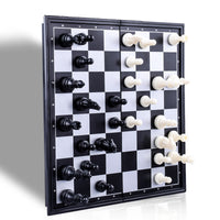 Three In One Magnetic Chess Checkers Backgammon
