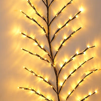 LED Christmas Tree Rattan Wall Lights
