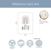 16Pc Milestone Cards Month Sticker Baby Photography Mil
