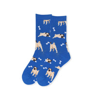 Novelty Pug Dog Socks
