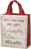 Santa's Coming Daily Tote
