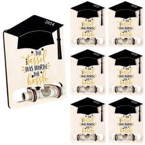 Cash Clip College Graduation Gift Wooden Ornament