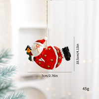 Resin Christmas Tree Ornaments Santa
